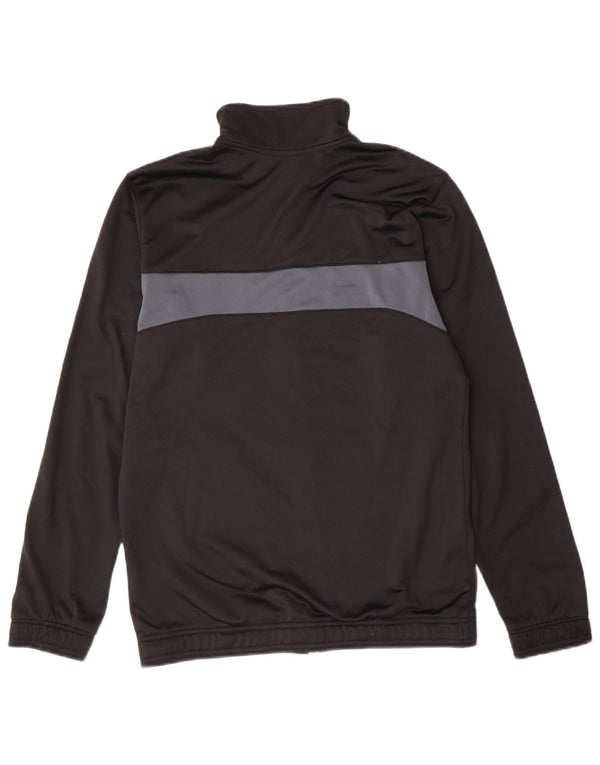 Reebok Veste de survêtement pour homme Petit Noir Polyester Colorblock
