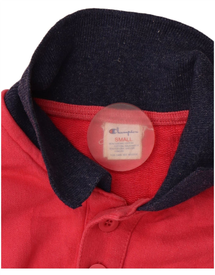 CHAMPION Polo Homme Petit Rose Coton