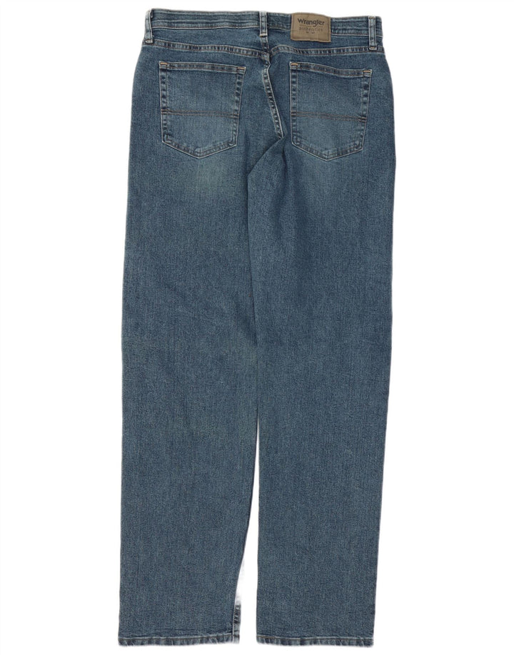 Wrangler Jean droit homme W32 L34 bleu coton