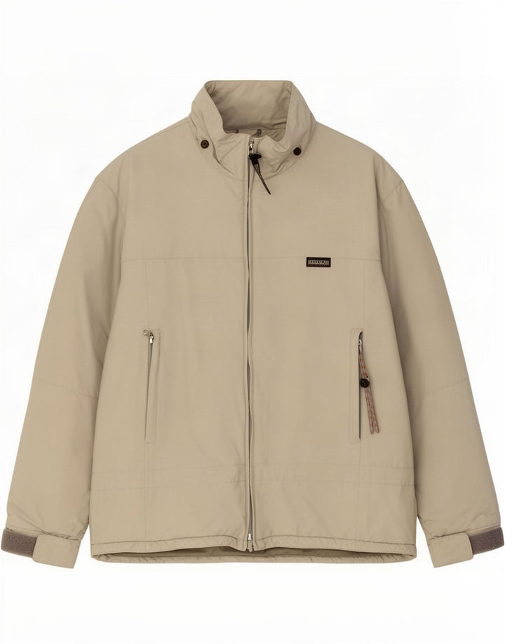 Napapijri Veste coupe-vent homme UK 38 Beige Moyen Polyamide