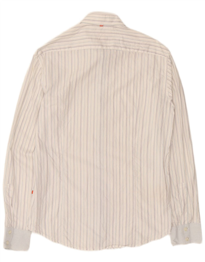 Hugo Boss Chemise à rayures blanches moyennes