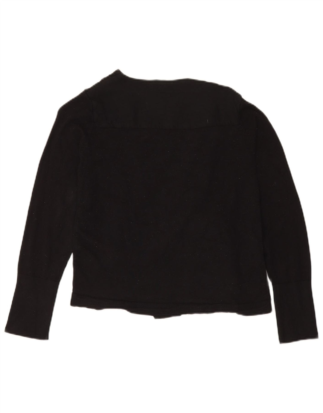 Marks & Spencer Haut Cardigan Per Una Femme UK 12 Viscose Noir Moyen