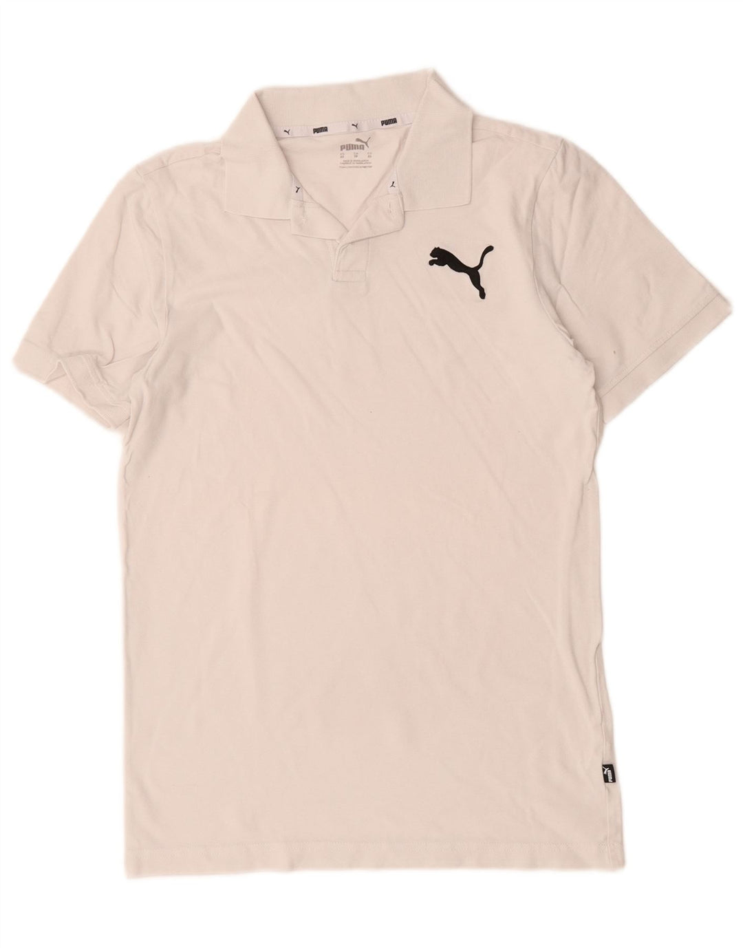 Puma Polo Homme XS Blanc Coton