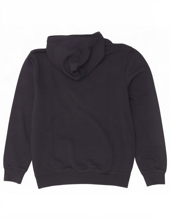 Champion Pull à Capuche Graphique Homme Bleu Marine Moyen Coton