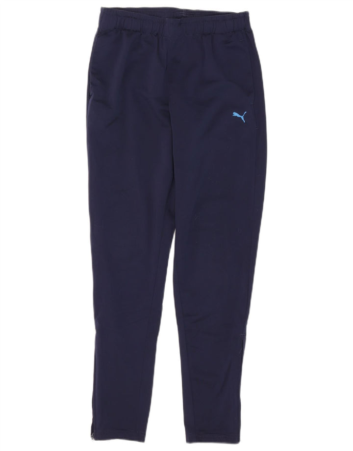 Puma Pantalon de survêtement garçon 11-12 ans bleu marine
