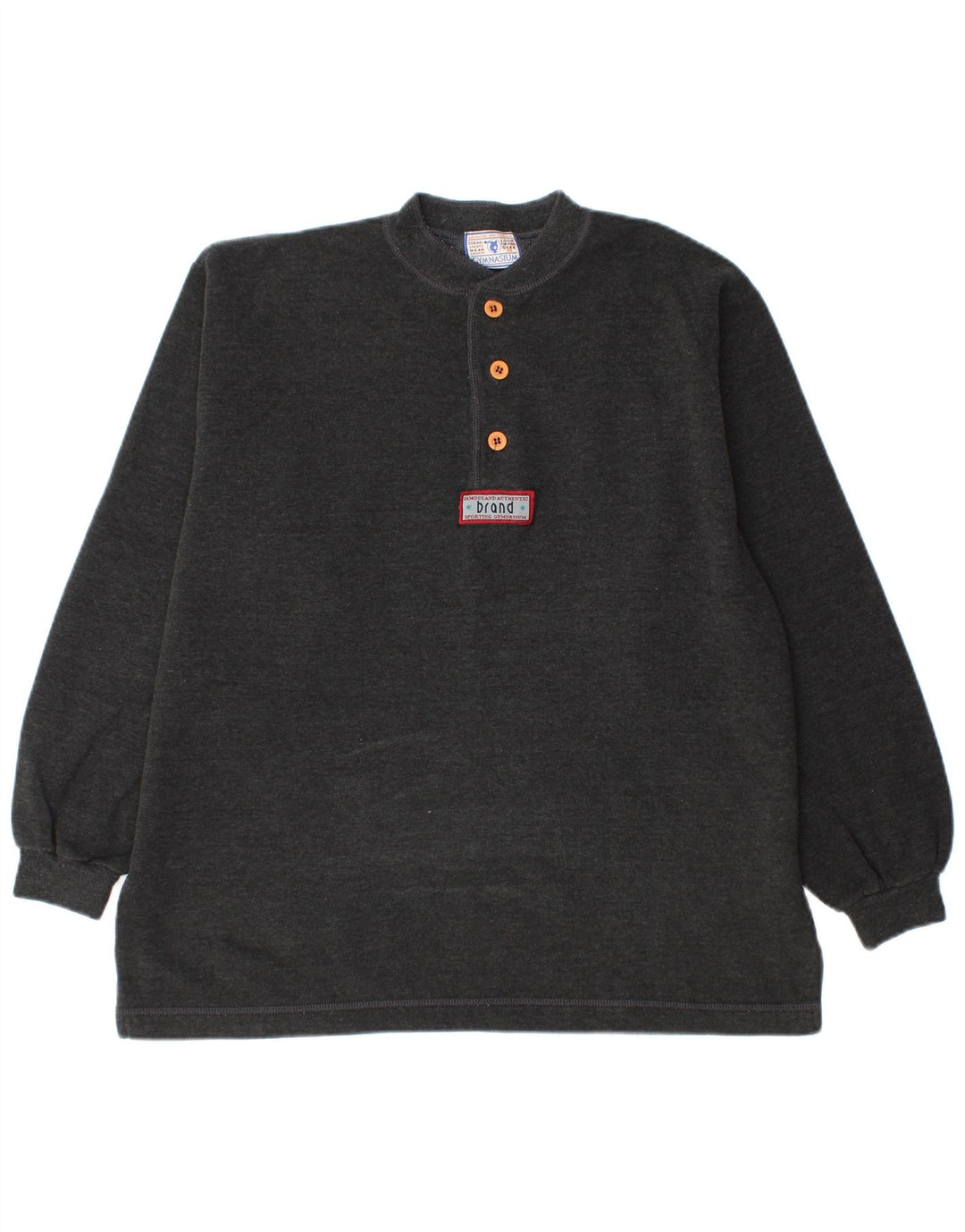 Gymnasium Sweat-Shirt Homme Gris Moyen Coton