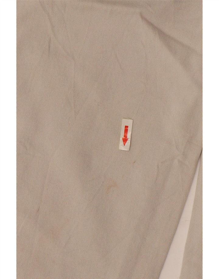 Izod Pantalon Capri Femme US 6 Medium W30 L20 Coton Blanc Cassé