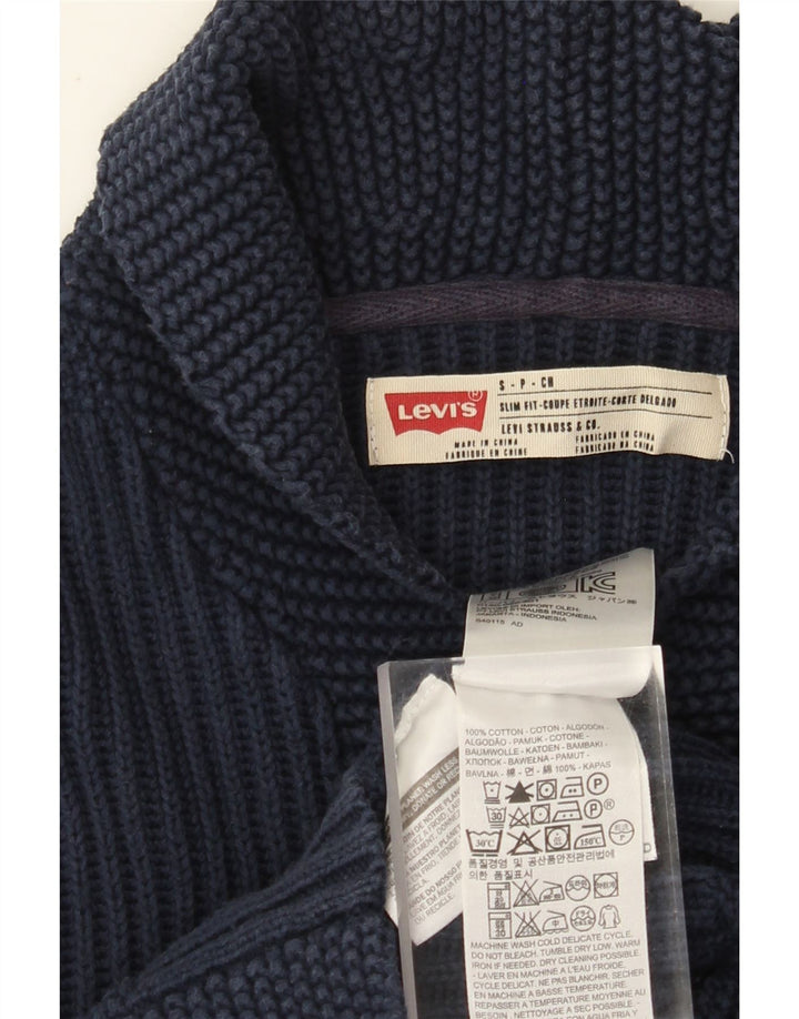 Levi's Cardigan Slim Fit Homme Bleu Marine Coton