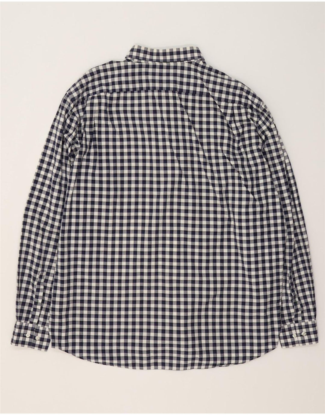 Lacoste Chemise Regular Fit Homme Taille 46 2XL Bleu Marine Vichy Coton