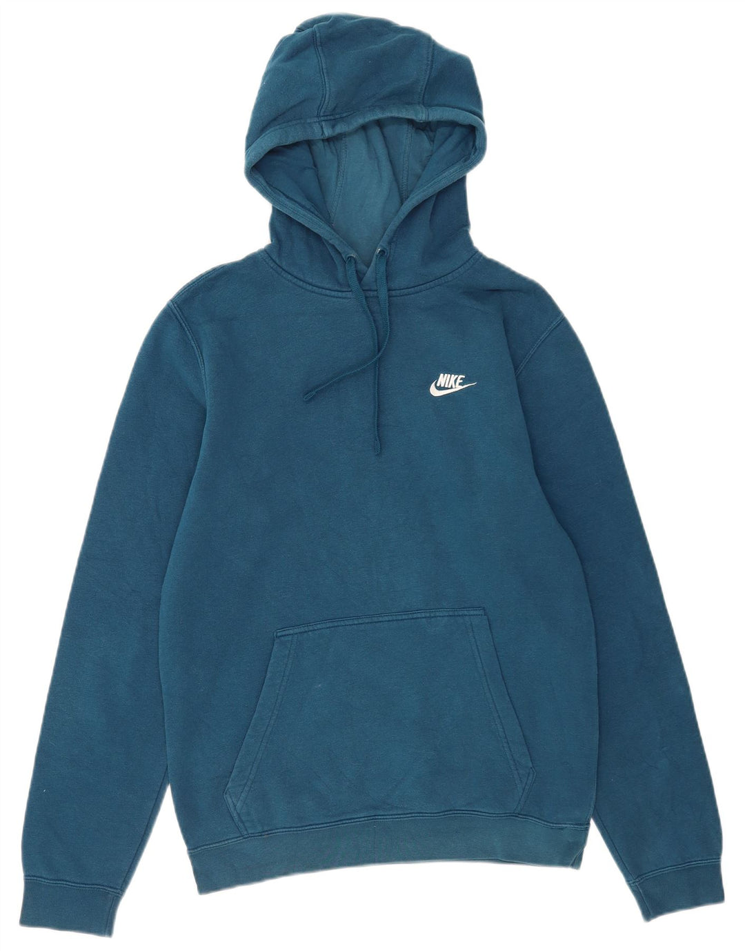 Nike Pull à capuche pour homme en coton bleu Taille S