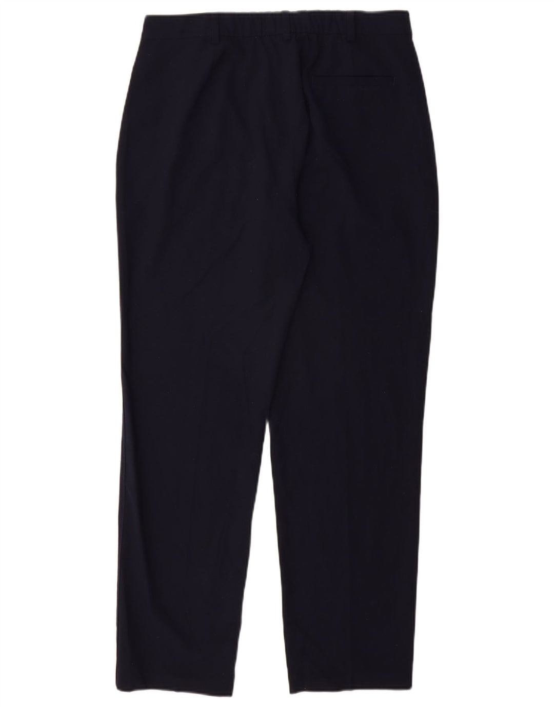 MARKS & SPENCER Pantalon Chino Femme UK 12 Medium W30 L28 Bleu Marine