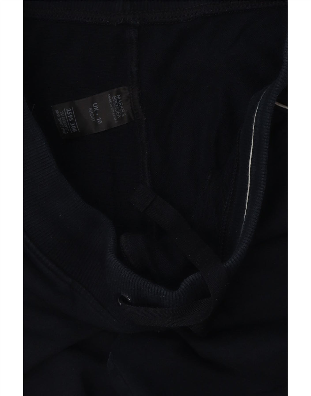 MARKS & SPENCER Pantalon de survêtement pour femme UK 10 Small Bleu marine