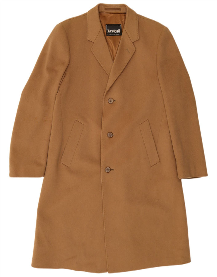 Lord Manteau Homme IT 52 XL Beige Laine Vierge