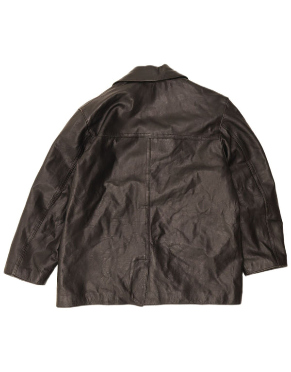 Lavorazione Artigiana Veste blazer 3 boutons pour femme UK 14 Noir moyen