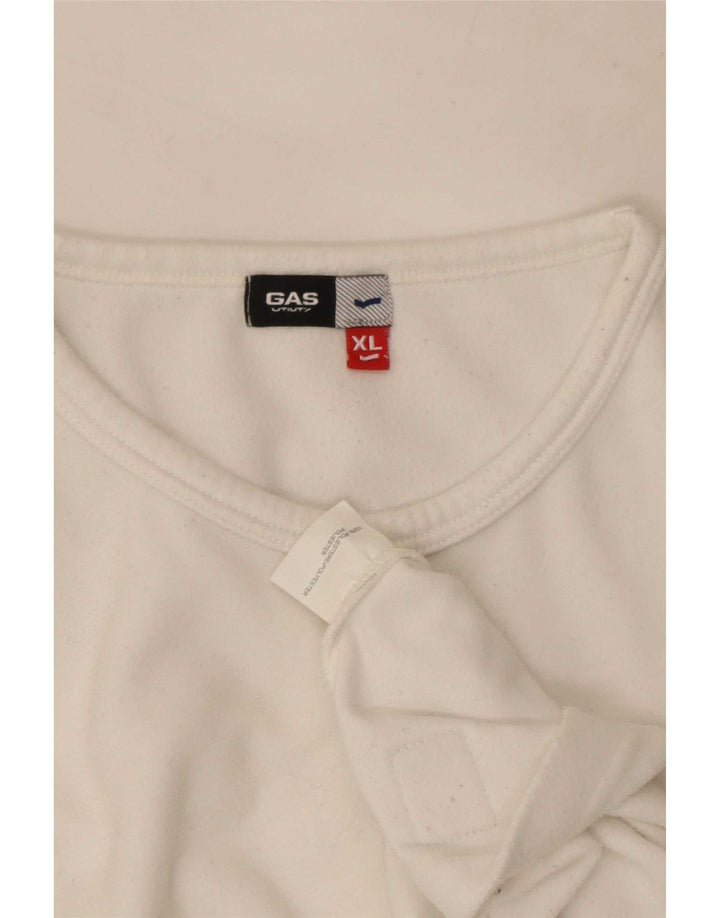 Gas Top Femme Manches Longues UK 18 XL Blanc Polyester