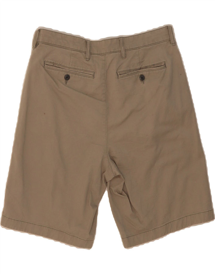 L.L.BEAN Mens Standard Fit Chino Shorts W32 Medium  Grey Cotton Vintage L.L.Bean and Second-Hand L.L.Bean from Messina Hembry 