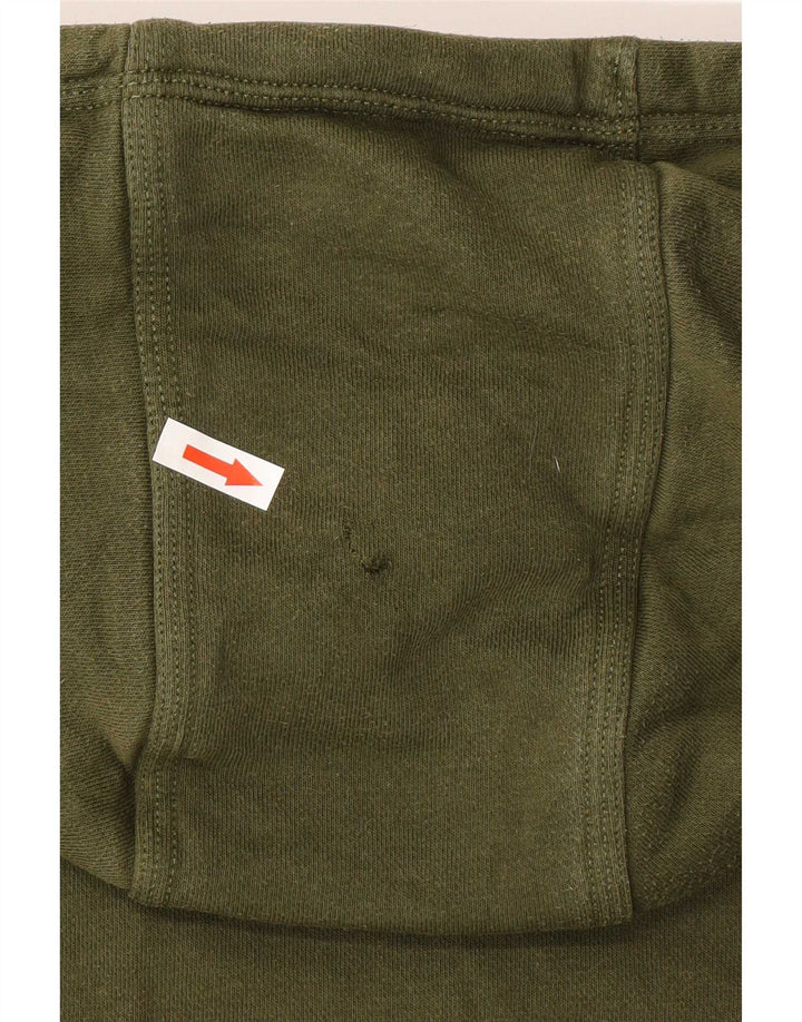 Nike Pull à capuche en coton kaki moyen pour homme