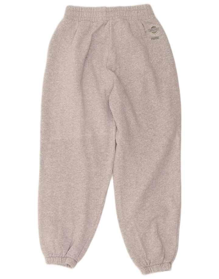 Puma Pantalon de survêtement pour homme en coton gris Small