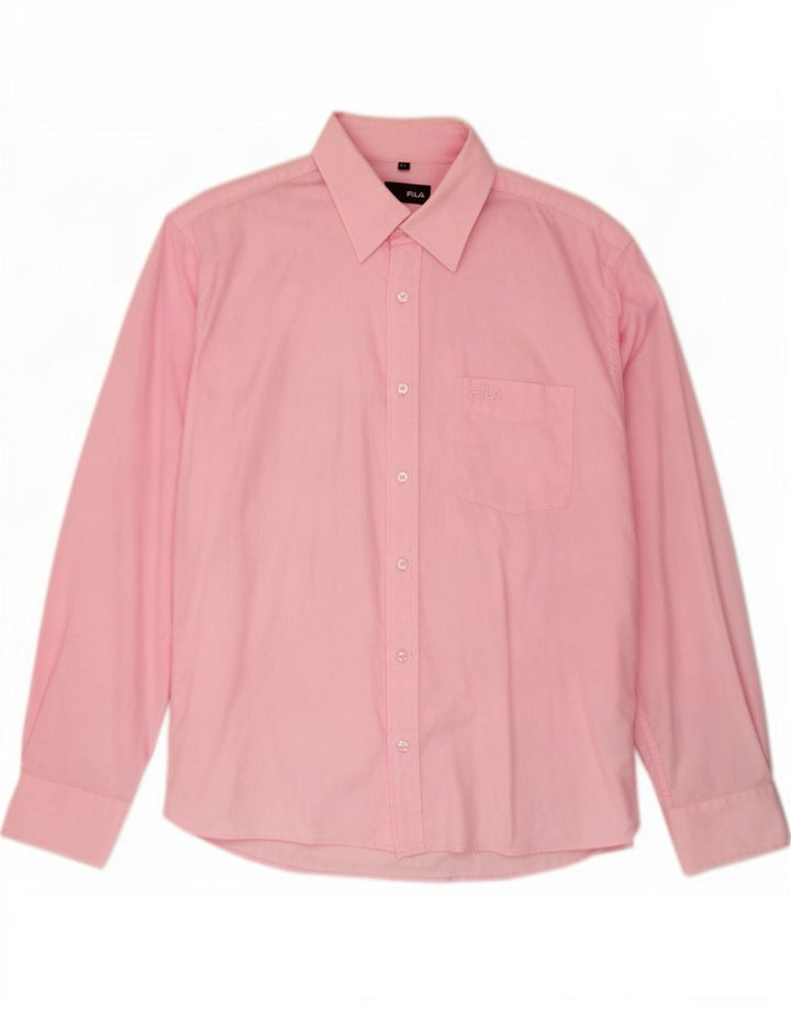 Fila Chemise Homme 2XL Rose Coton