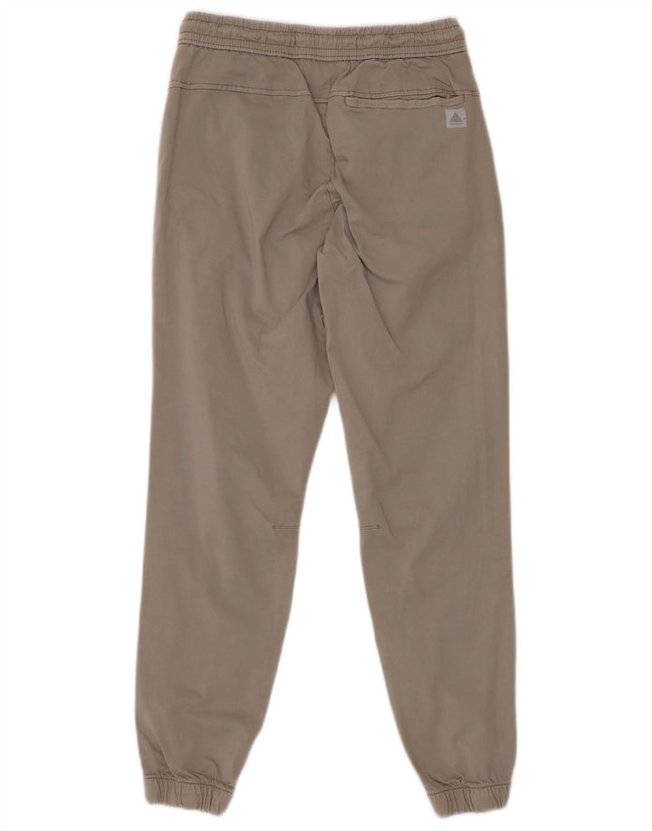 Zara Pantalon Chino Joggers Homme Petit W27 L28 Gris