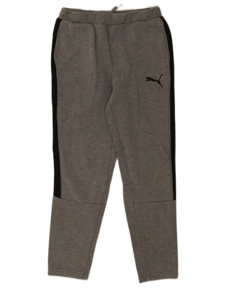 Puma Pantalon de Survêtement Small Homme Gris Colorblock