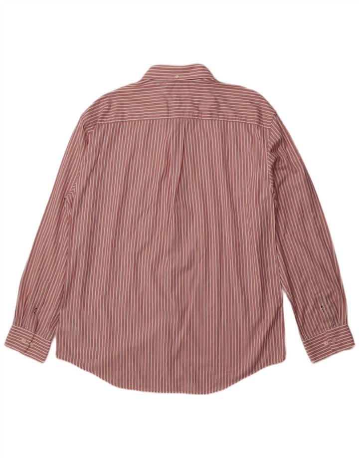 Tommy Hilfiger Chemise Homme 2XL Coton Rayé Rouge