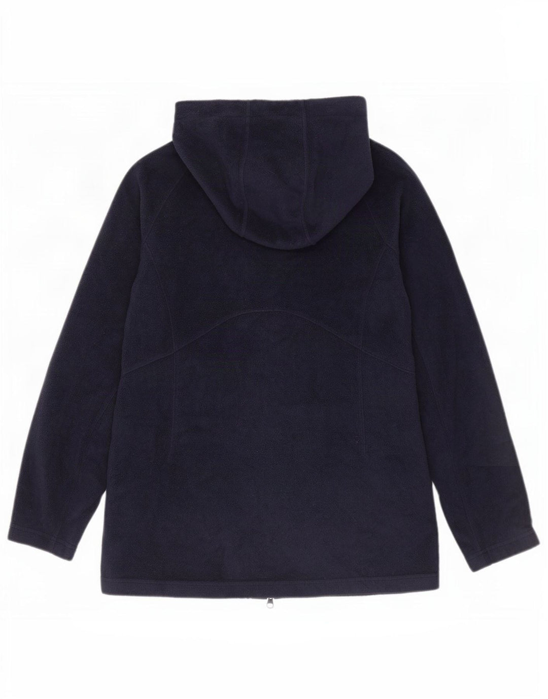 Columbia Veste polaire à capuche pour femme UK 14 Medium Bleu marine Polyester