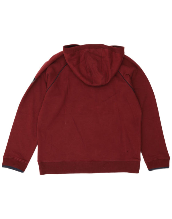 ADIDAS Pull à capuche graphique pour homme en coton marron moyen