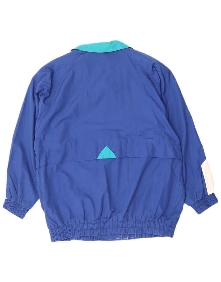 LONDON FOG Veste coupe-vent pour femme UK 20 2XL Bleu Colourblock