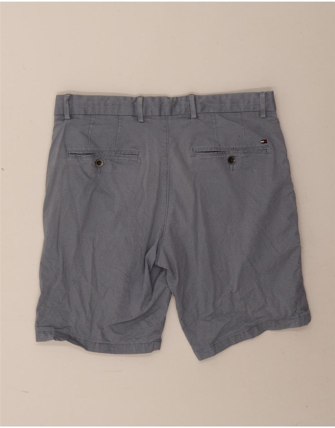 Tommy Hilfiger Short Chino Homme W33 Bleu Moyen Coton