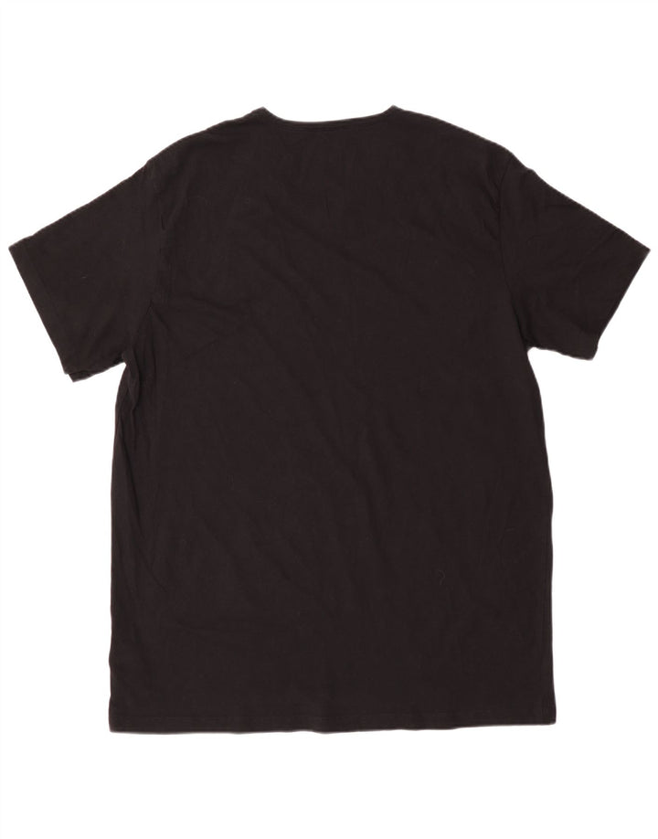 HUGO BOSS Homme T-Shirt Top XL Noir Coton