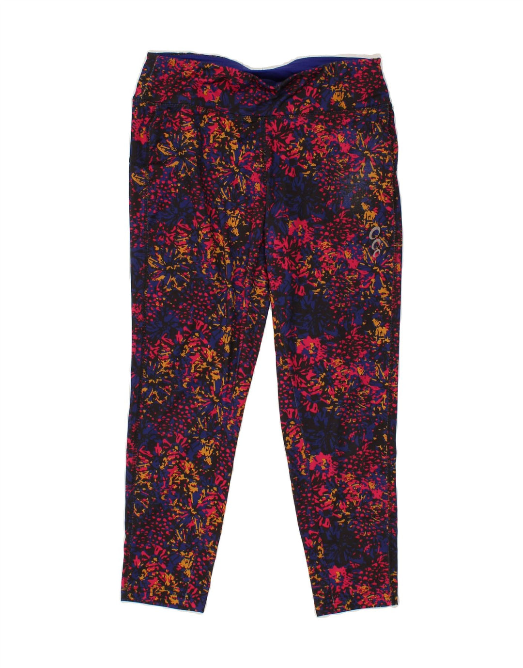 CRIVIT Womens Tracksuit Trousers US 14/16 Medium  Multicoloured Floral Vintage Crivit and Second-Hand Crivit from Messina Hembry 