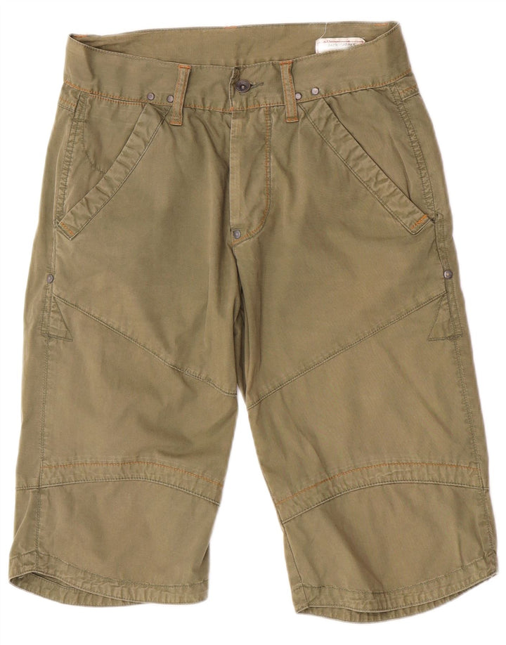 Jack & Jones Short Cargo Homme Petit W28 Vert Coton