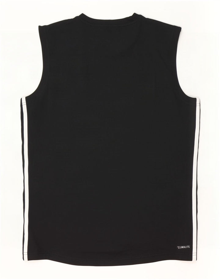 Adidas Hommes Climalite Graphic Débardeur Noir Moyen Polyester
