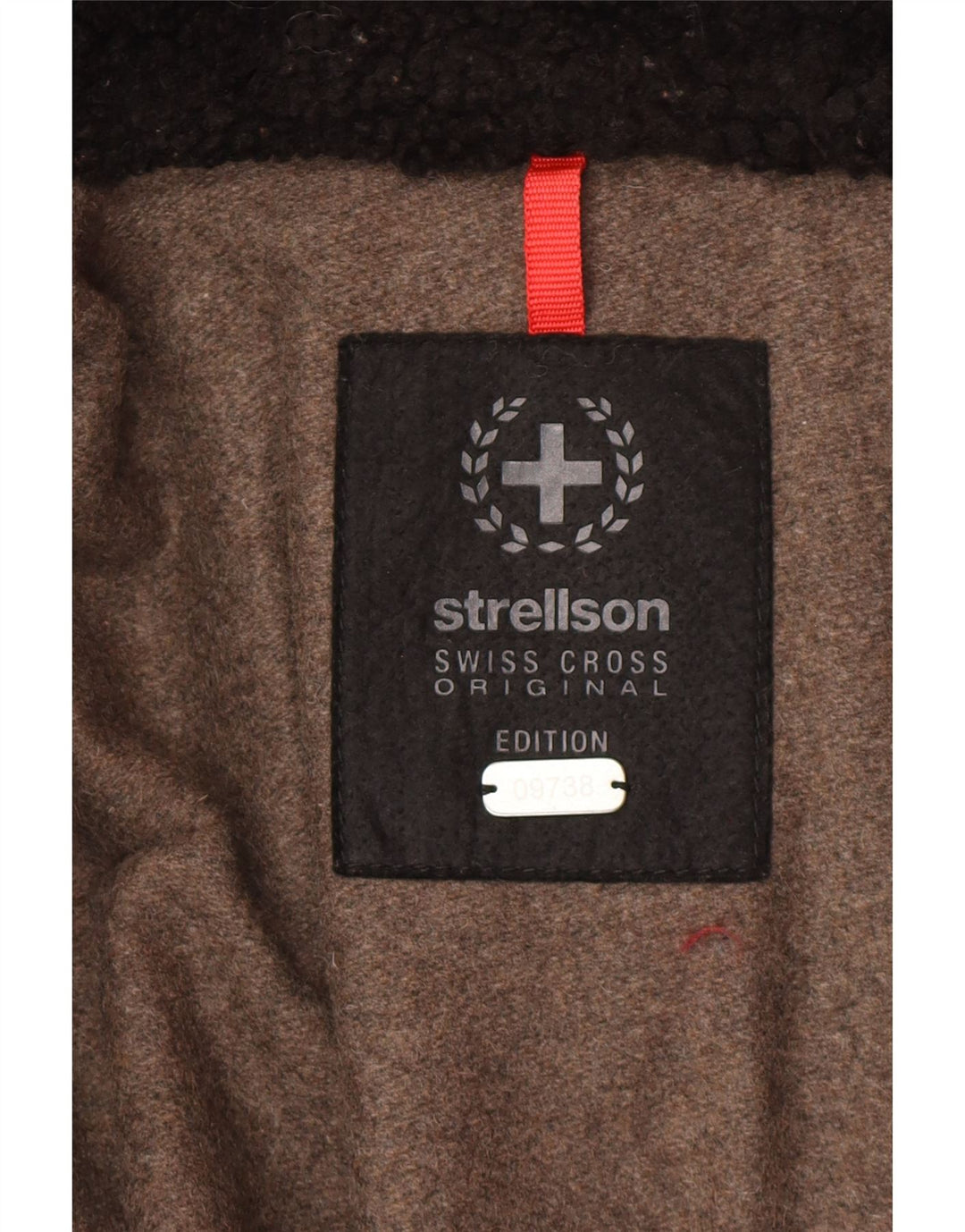 STRELLSON Veste en cuir homme IT 48 Cuir marron moyen