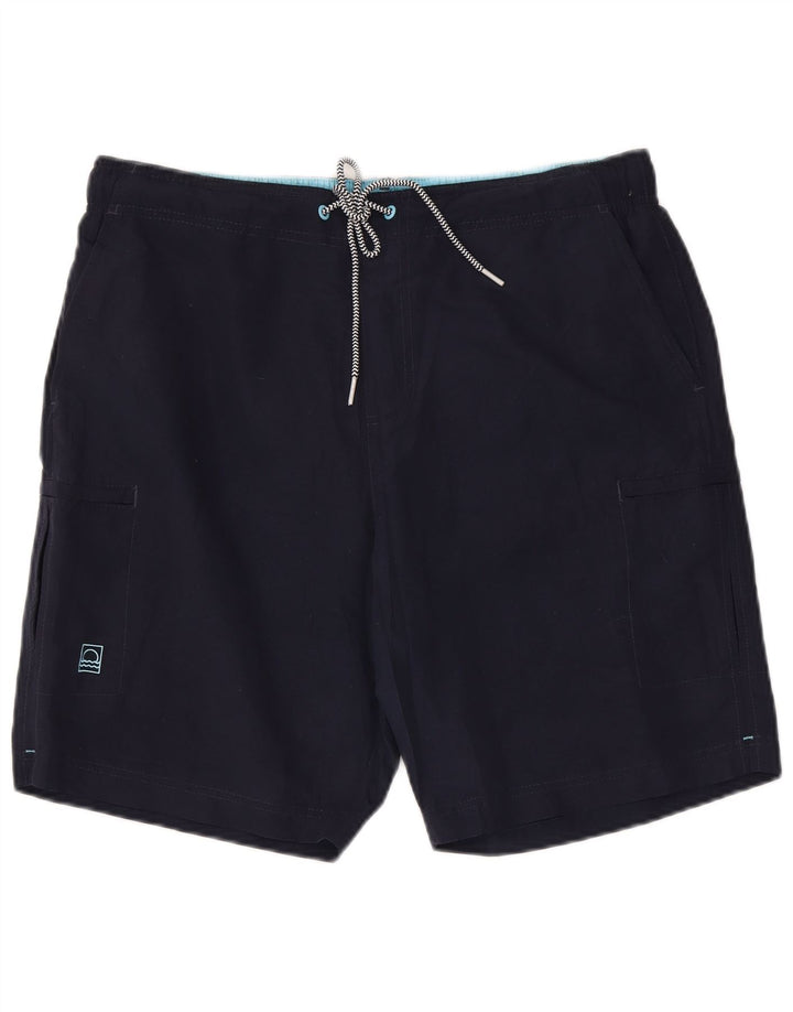 Marks & Spencer Short de bain homme grand bleu marine polyester