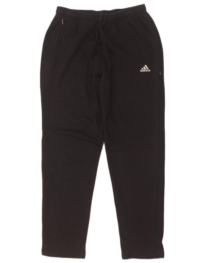 Adidas Pantalon de survêtement pour homme en coton noir moyen