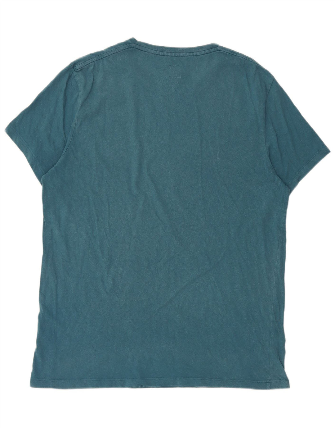 Jack Wills T-Shirt Graphique Homme Bleu Moyen Coton