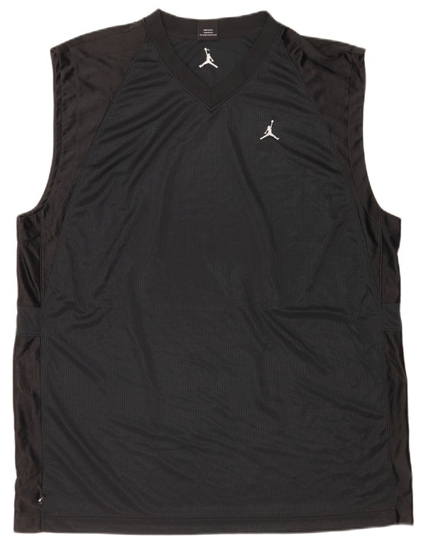 Jordan Débardeur Homme UK 47/48 2XL Noir Polyester