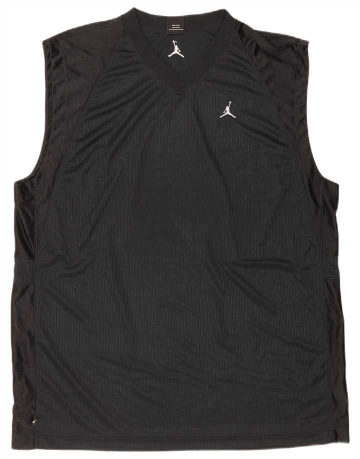 Jordan Débardeur Homme UK 47/48 2XL Noir Polyester