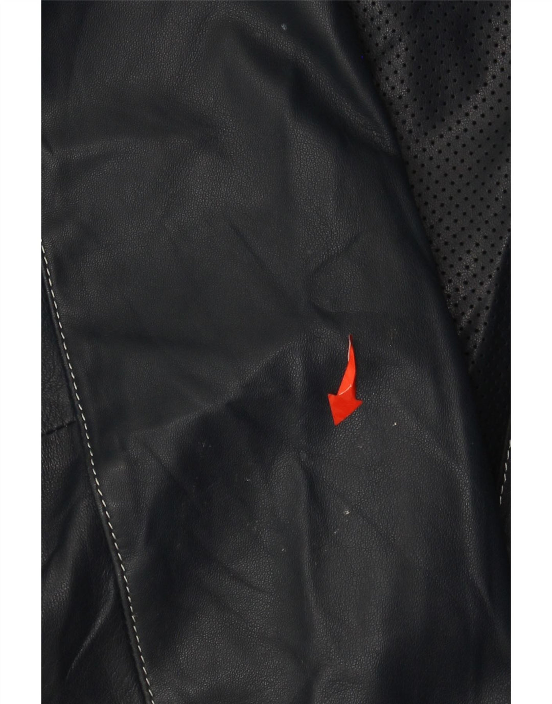 Harmont & Blaine Veste en cuir pour homme UK 40 Grand cuir bleu marine