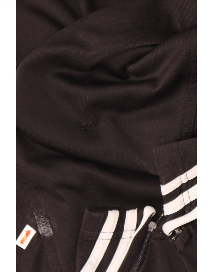 ADIDAS Pantalon de survêtement graphique pour hommes UK 42/44 Large Noir Polyester