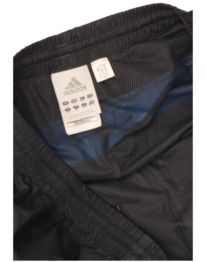 Adidas Pantalon de survêtement pour homme XL Gris Colorblock Polyester