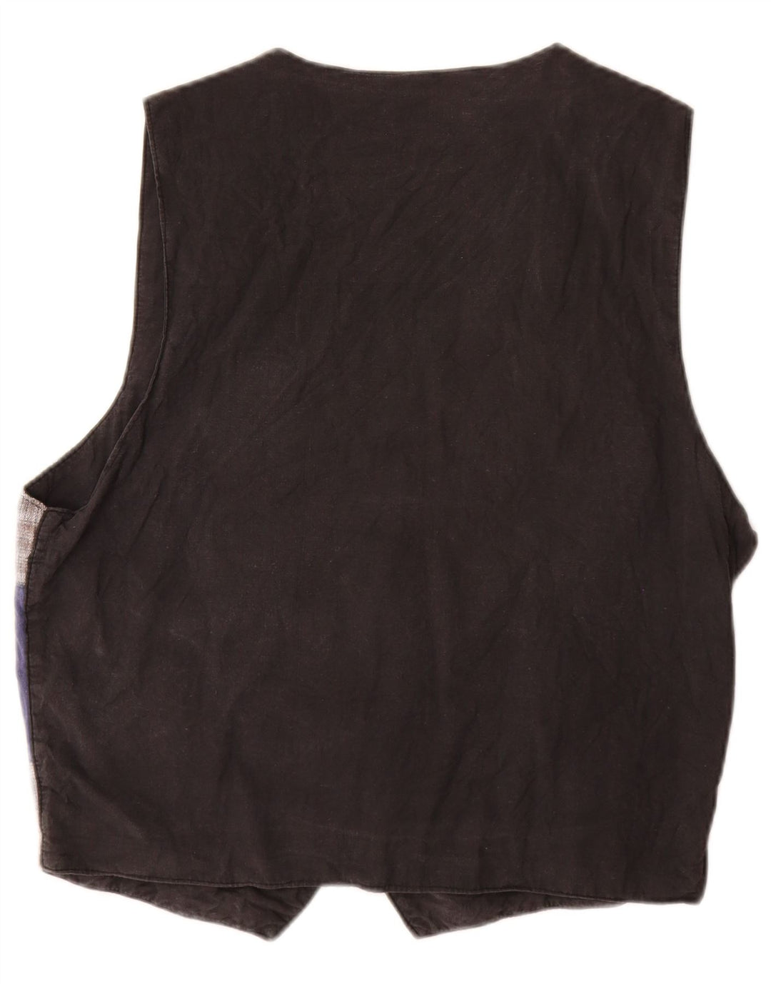 Gilet homme vintage grand patchwork multicolore coton bohème