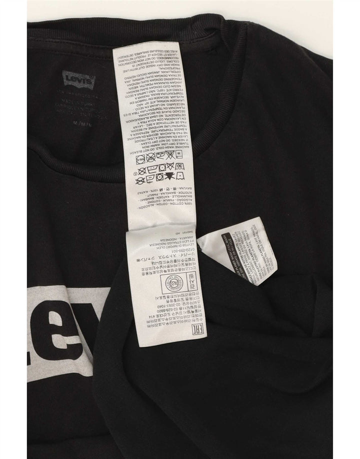 Levi's Tee-Shirt Graphic Homme Noir Moyen Coton