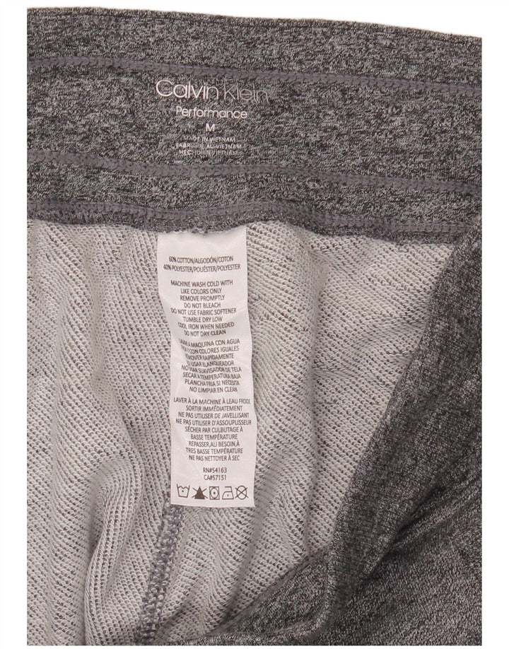 CALVIN KLEIN Pantalon de survêtement pour femme Joggers UK 14 Gris moyen Coton