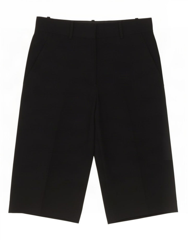 Zara Femme Bermuda Chino Short Moyen W32 Noir