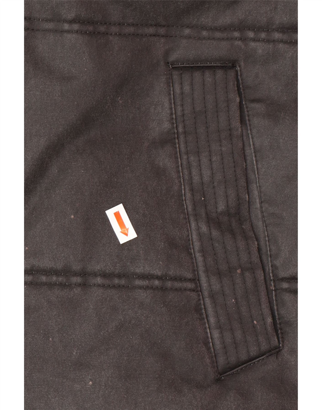 FAT FACE Gilet rembourré pour homme UK 36 Small Gris Coton