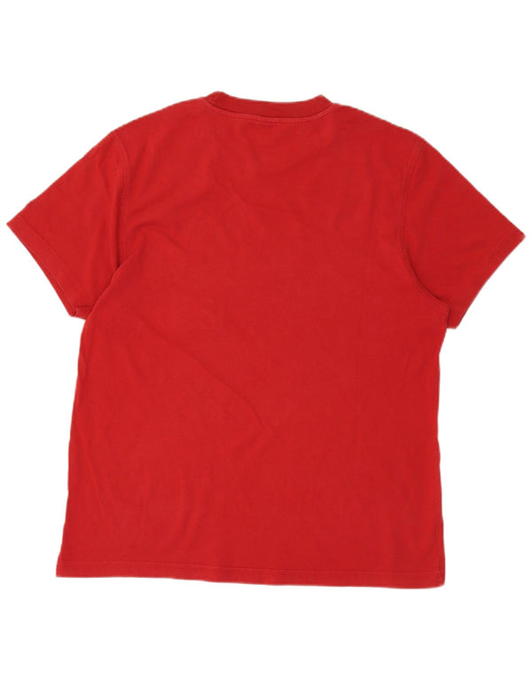 CHAMPION T-Shirt Graphique New York University Homme Grand Rouge