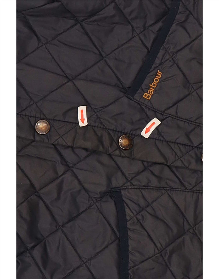 Veste matelassée Barbour pour garçons 4-5 ans bleu marine classique